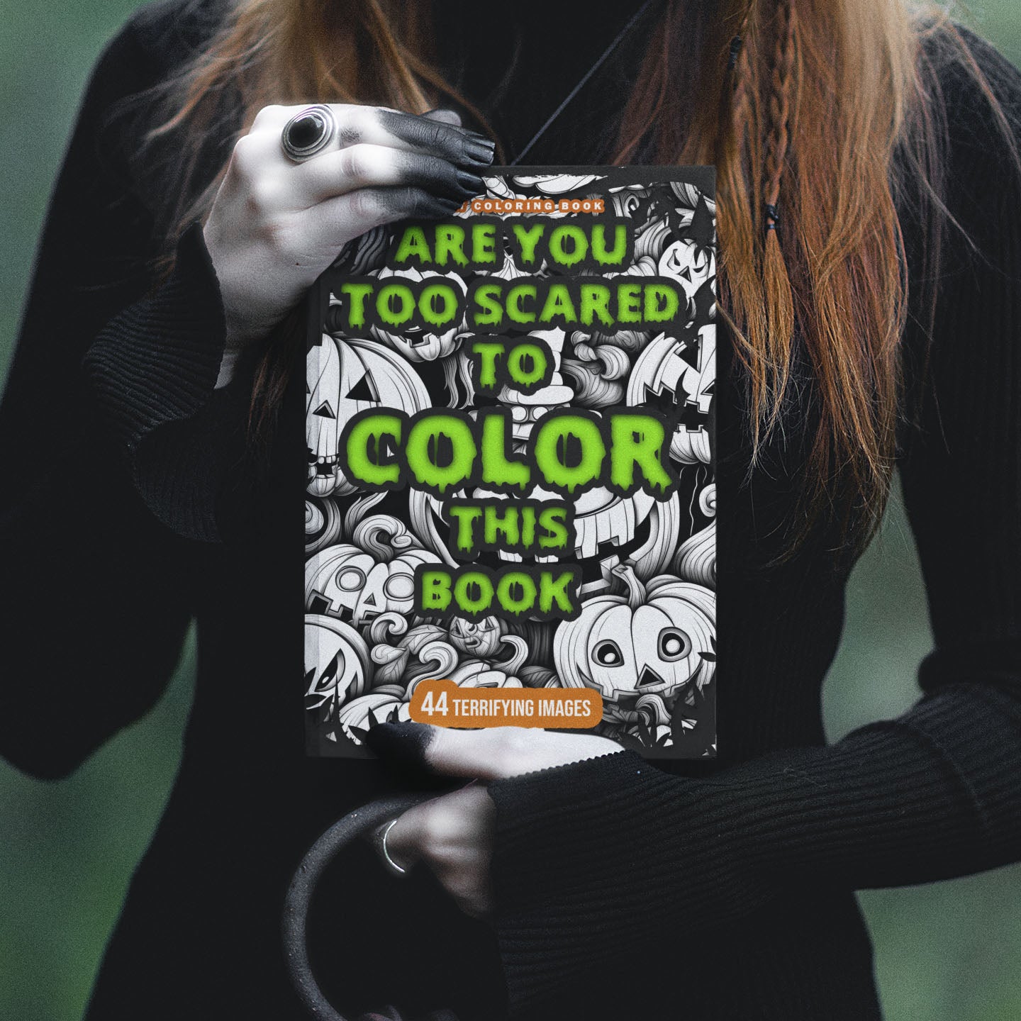 Halloween – Are You Too Scared to Color This Book?