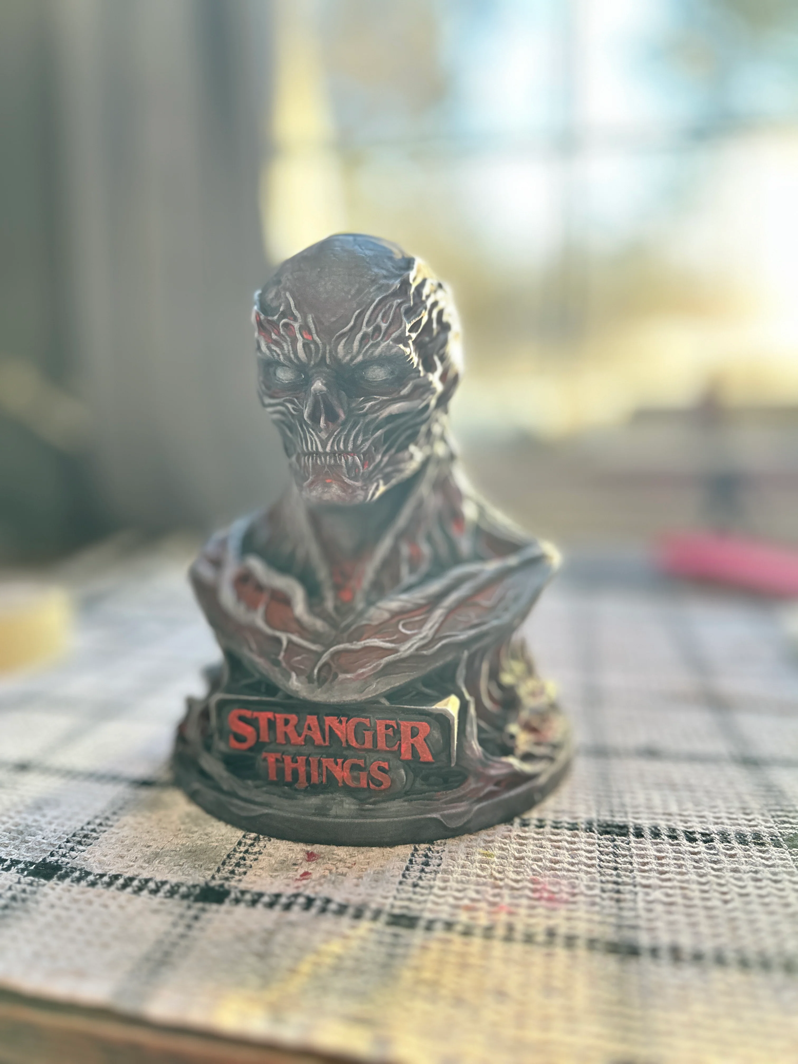 From PLA to Nightmare Fuel: Painting a Vecna Bust (Stranger Things)