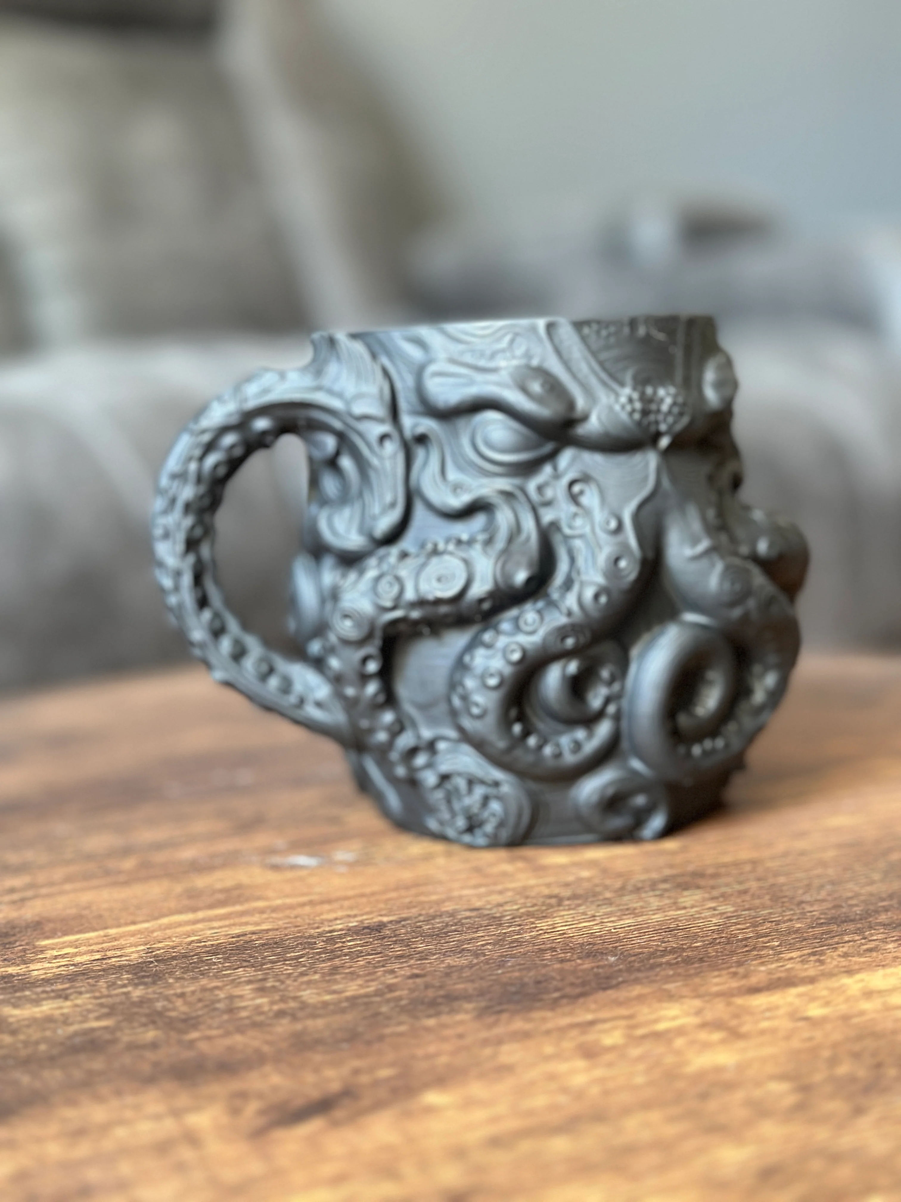 Octopus Pirate Display Mug – A Nautical Display Piece in Progress detail image