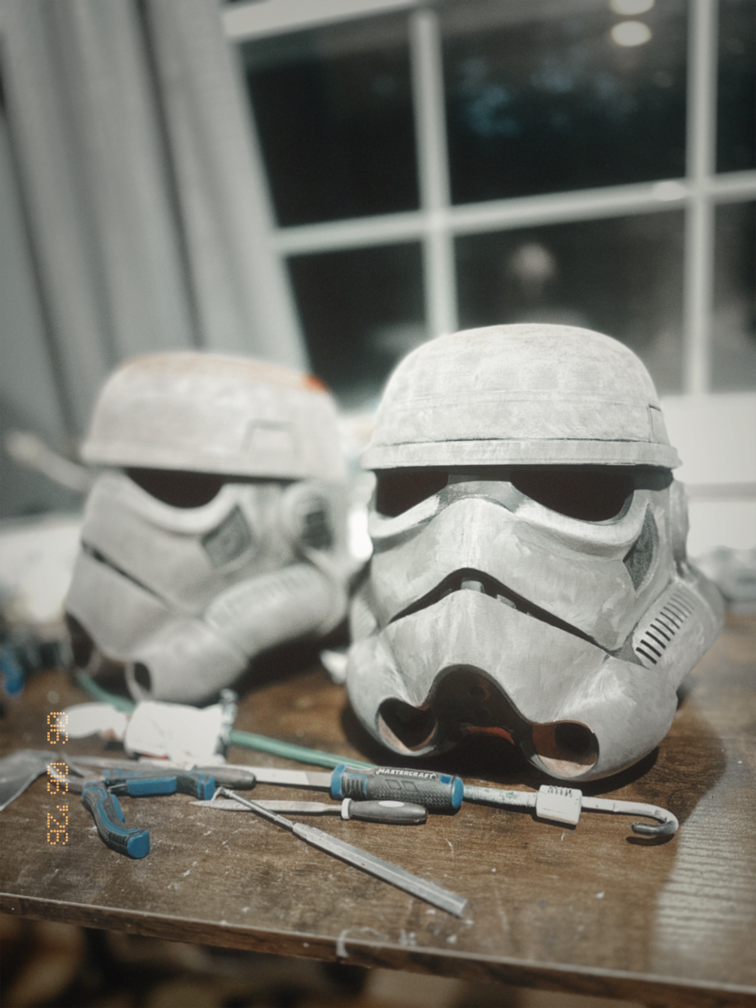 Finishing the Stormtrooper Helmet: The Sanding & Priming Grind