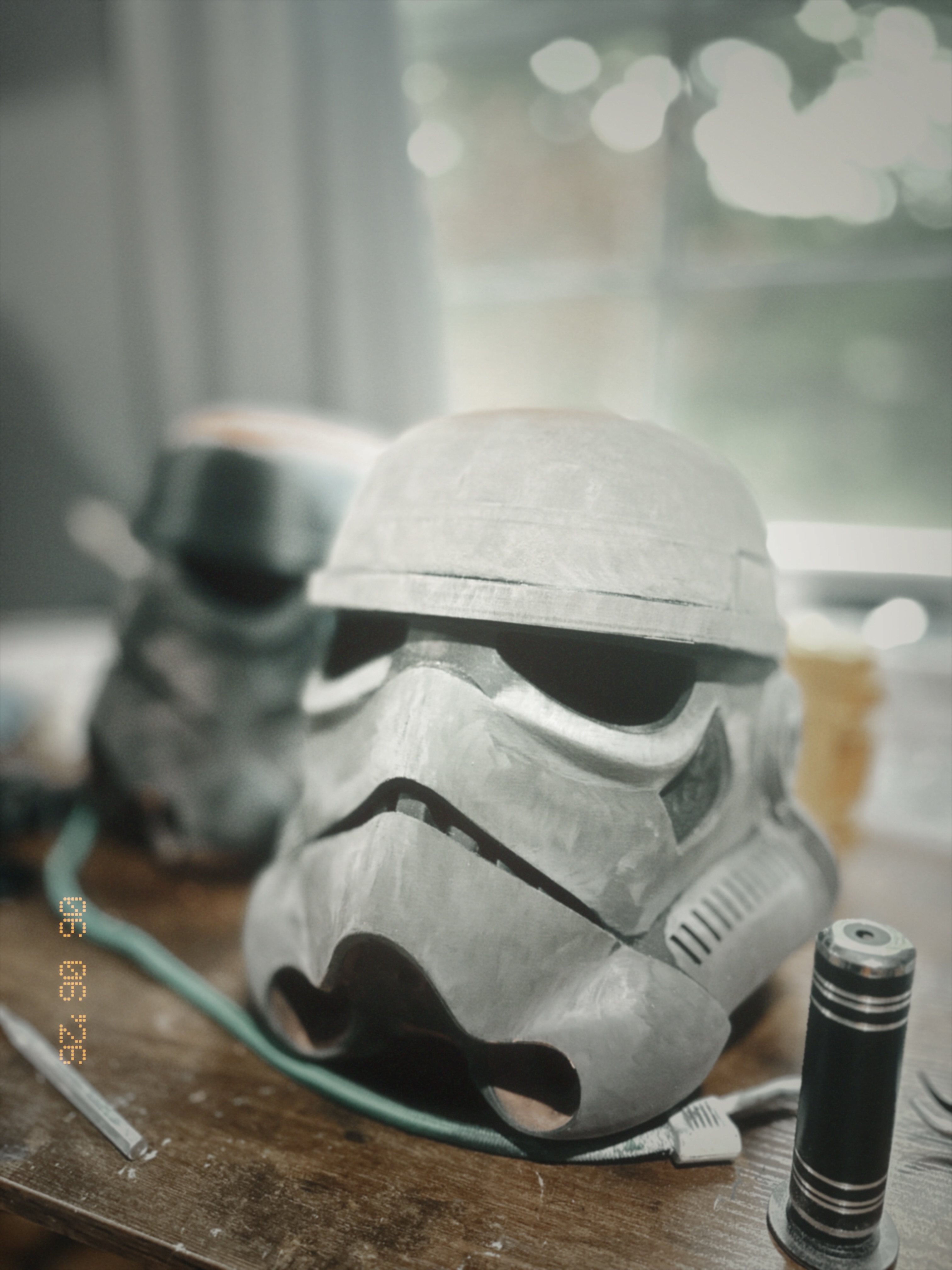 Finishing the Stormtrooper Helmet: The Sanding & Priming Grind detail image
