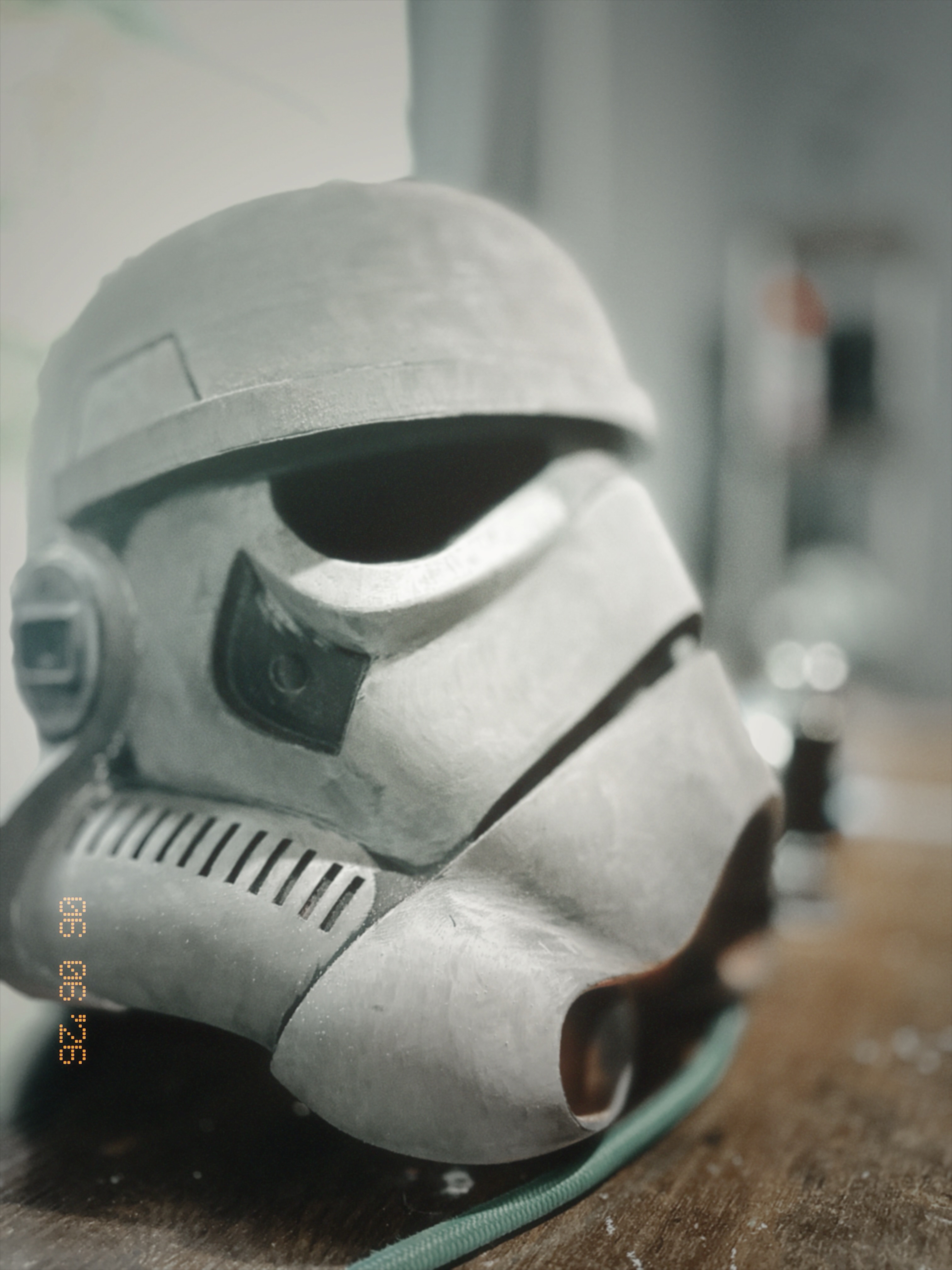 Finishing the Stormtrooper Helmet: The Sanding & Priming Grind detail image