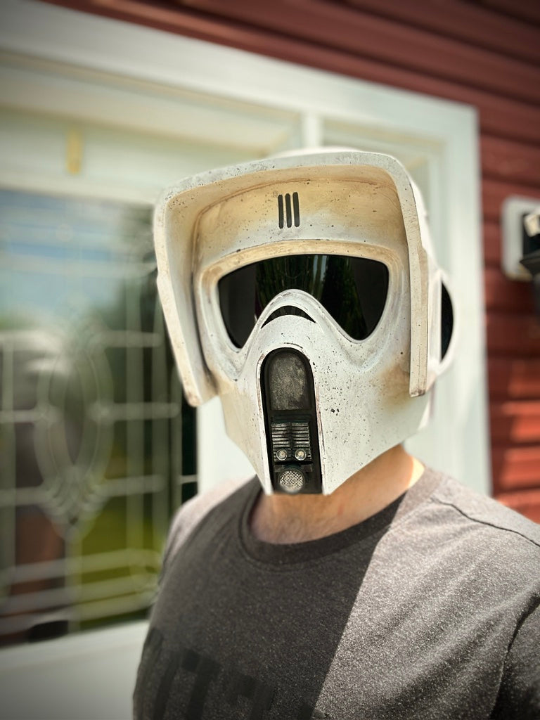 Scout Trooper Helmet – Collector Display Prop