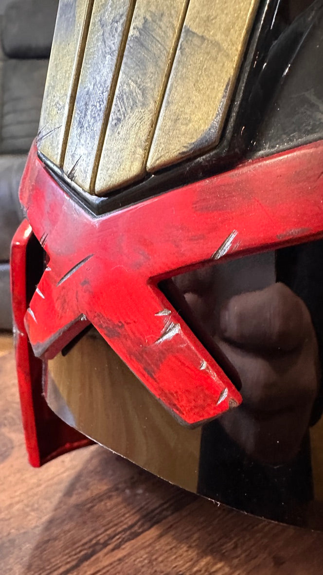 Lawgiver Helmet (Judge Dredd) – Collector Display Prop (Inspired Design)