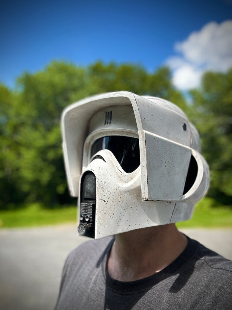 Scout Trooper Helmet – Collector Display Prop