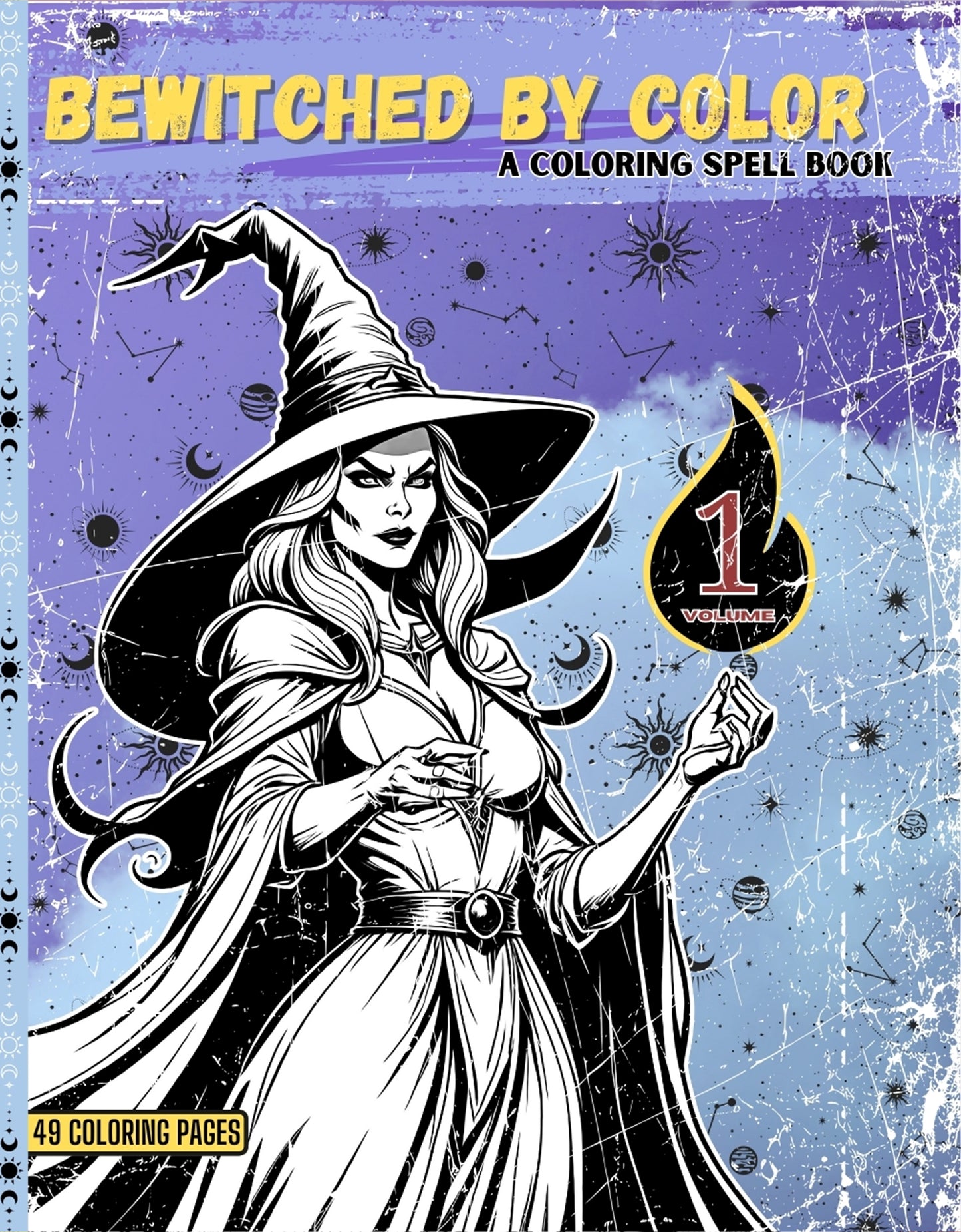 Bewitched by Color – A Coloring Spell Book (Volume I)