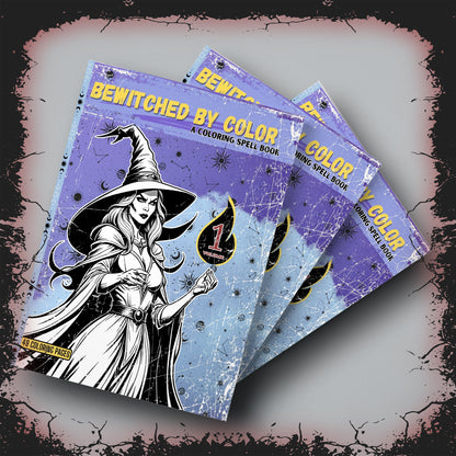 Bewitched by Color – A Coloring Spell Book (Volume I)
