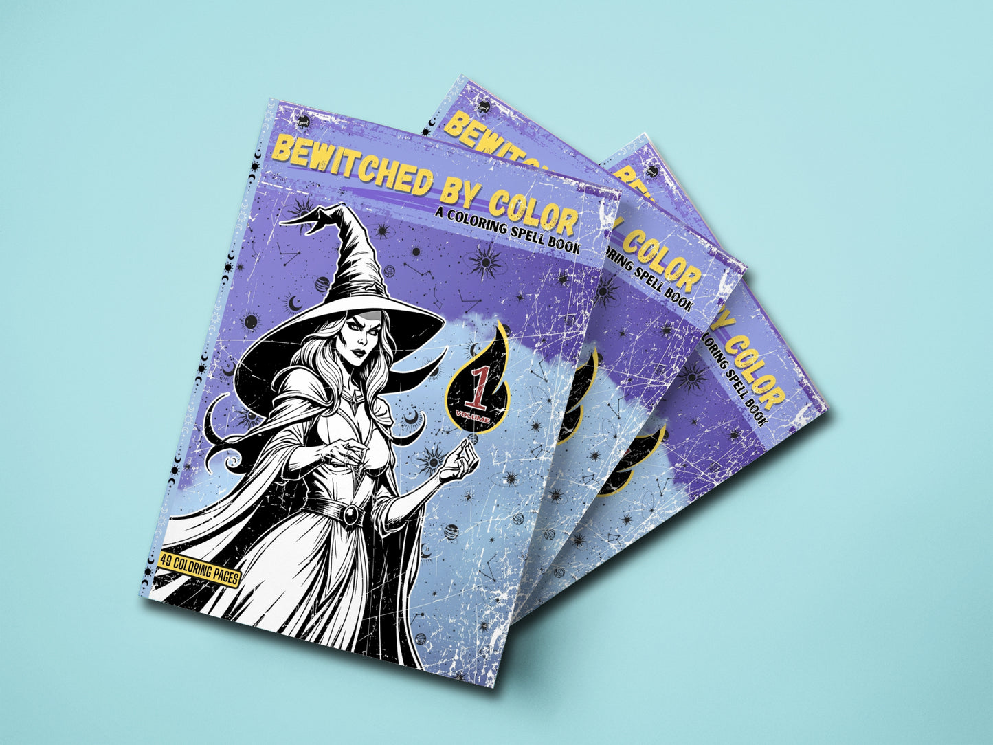 Bewitched by Color – A Coloring Spell Book (Volume I)
