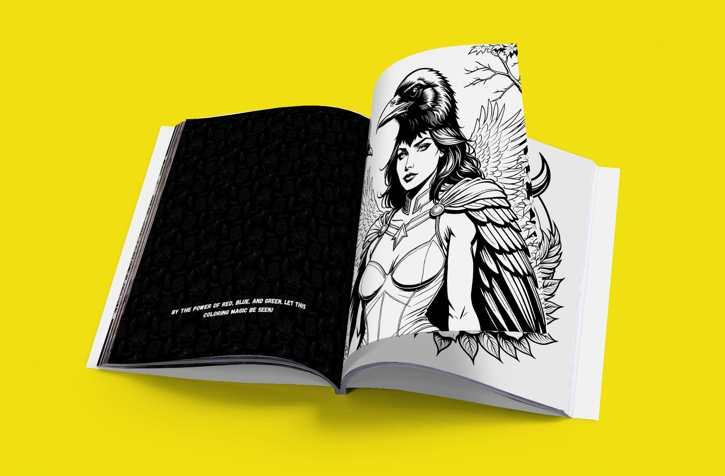 Bewitched by Color – A Coloring Spell Book (Volume I)