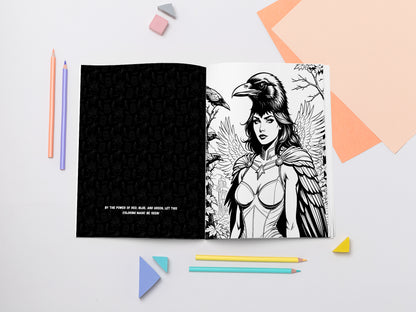 Bewitched by Color – A Coloring Spell Book (Volume I)