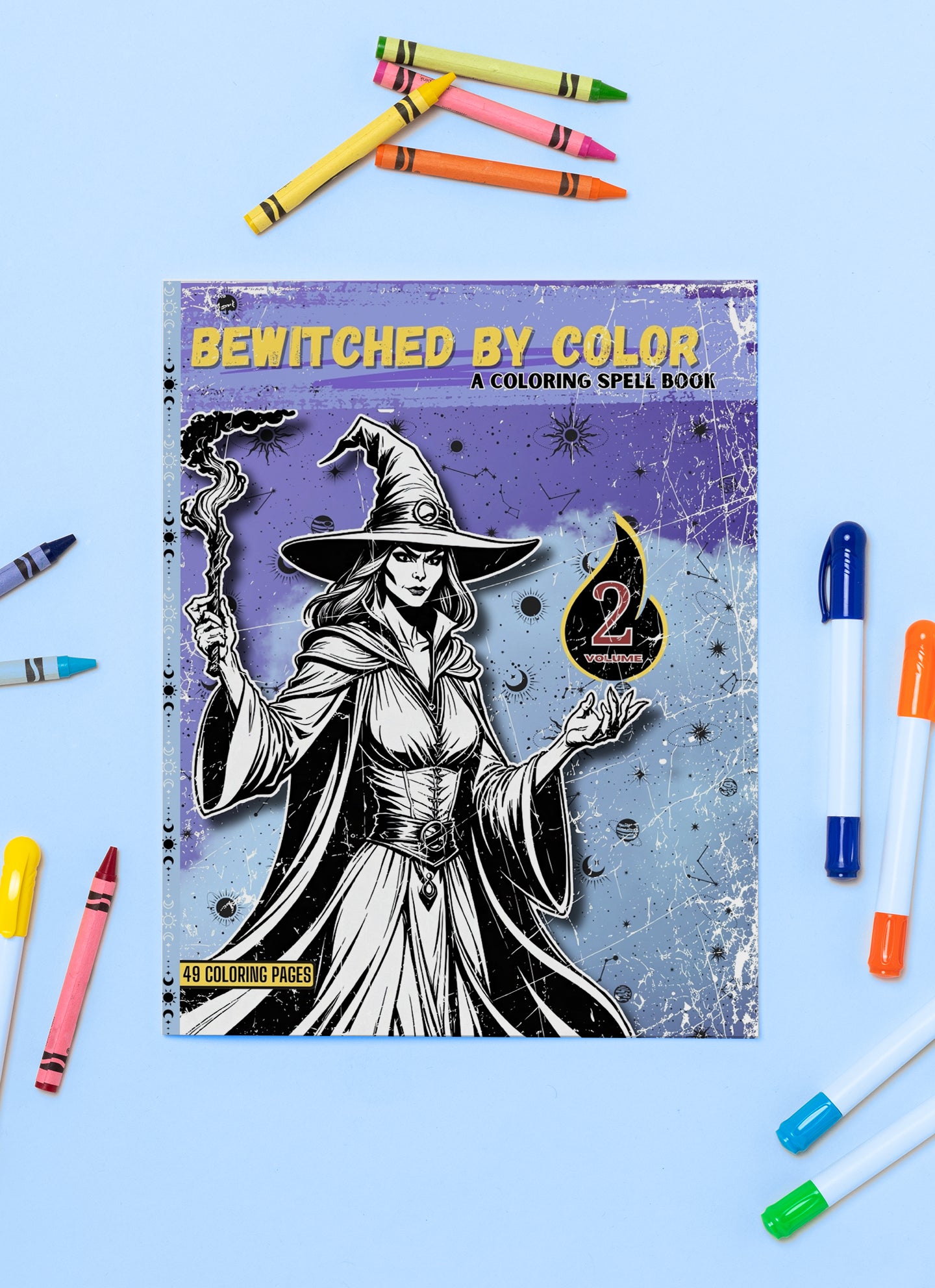 Bewitched by Color – A Coloring Spell Book (Volume II)