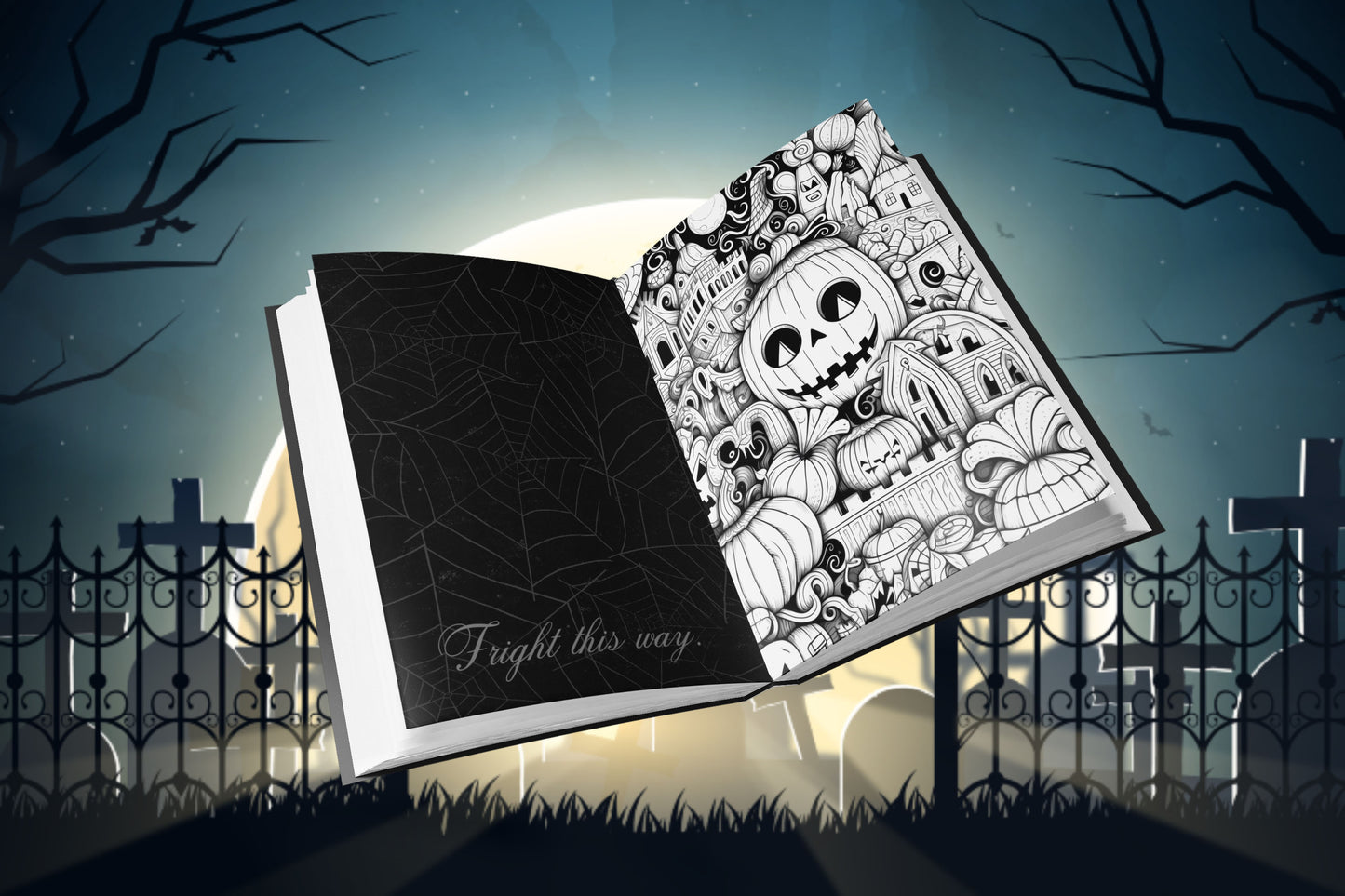 Halloween – Are You Too Scared to Color This Book?