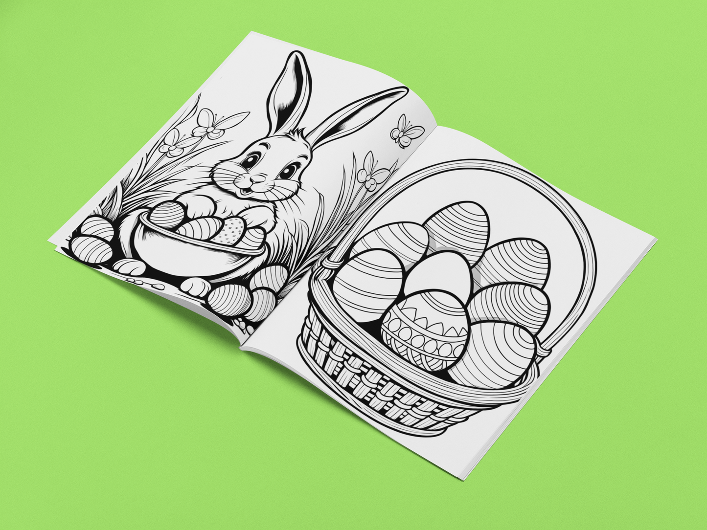 Hoppy Easter – A Coloring Fiesta (Volume II)