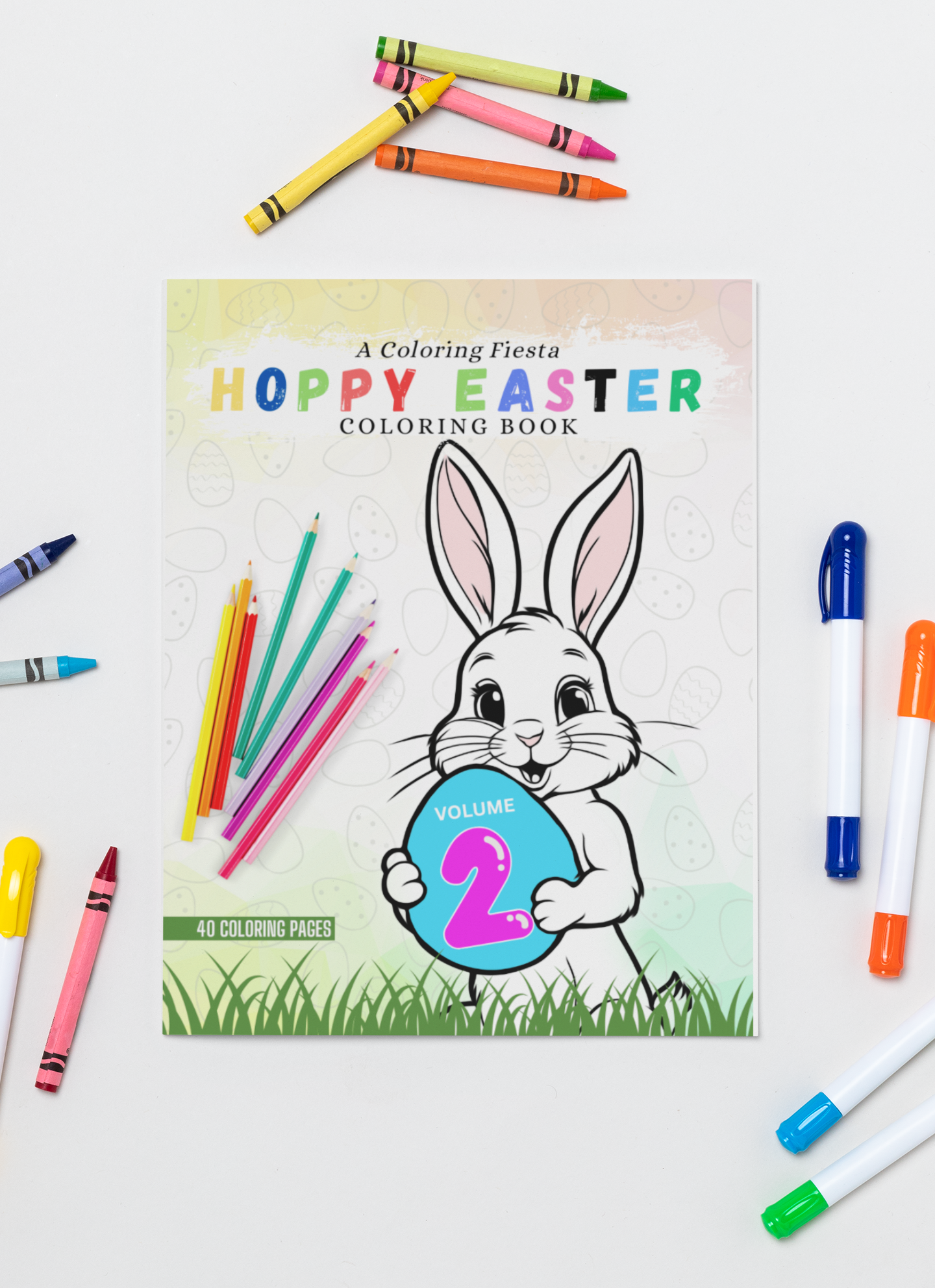 Hoppy Easter – A Coloring Fiesta (Volume II)