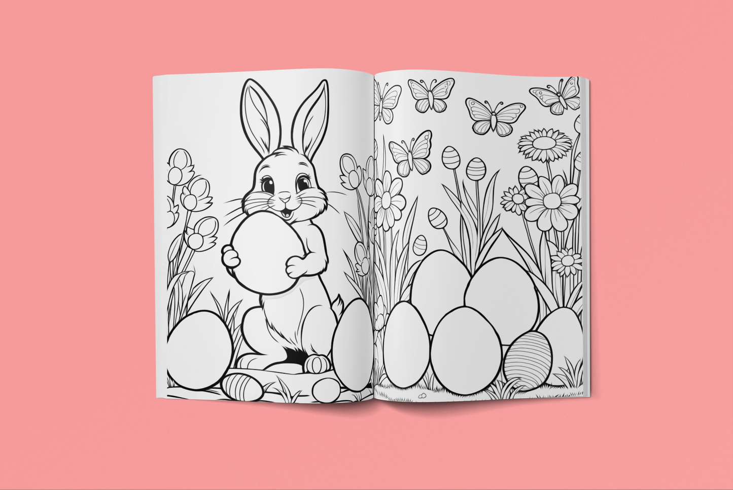 Hoppy Easter – A Coloring Fiesta (Volume II)