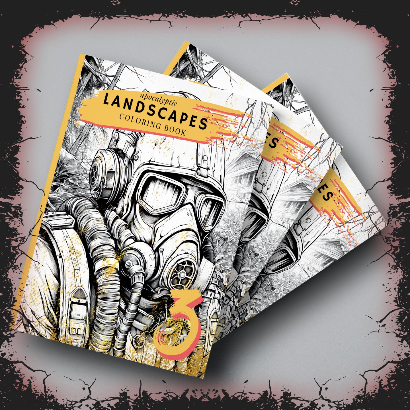 Apocalyptic Landscapes – Coloring Book Vol. 3