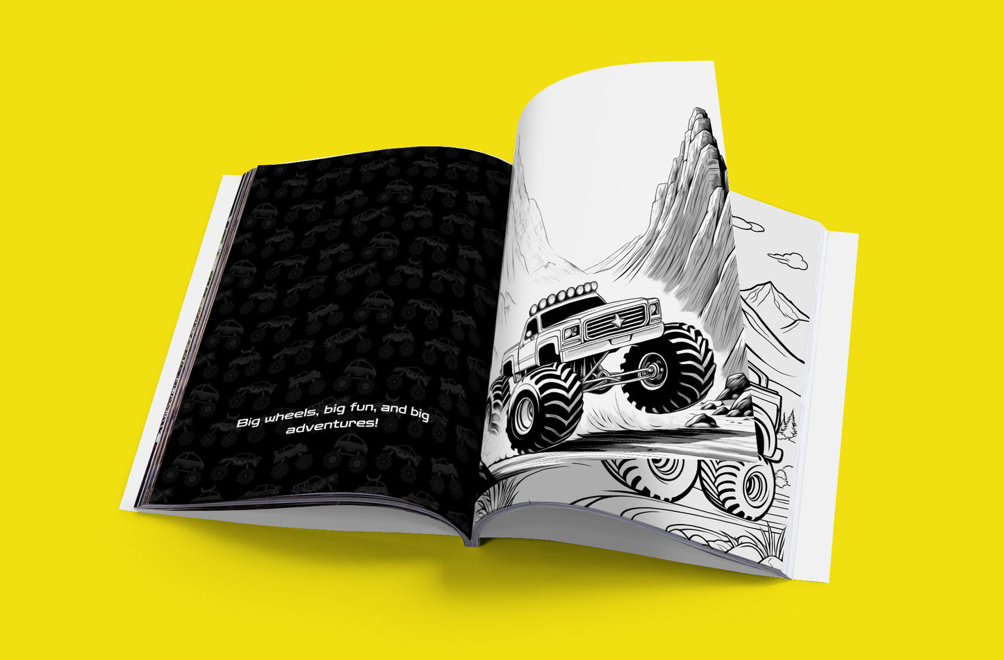 Mighty Wheels – The Ultimate Coloring Rally