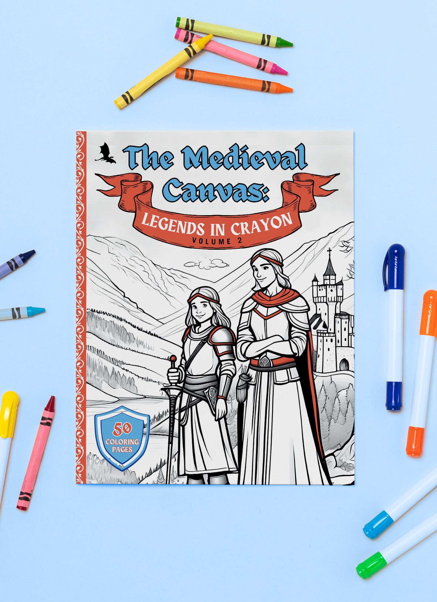 The Medieval Canvas – Legends in Crayon (Volume II)