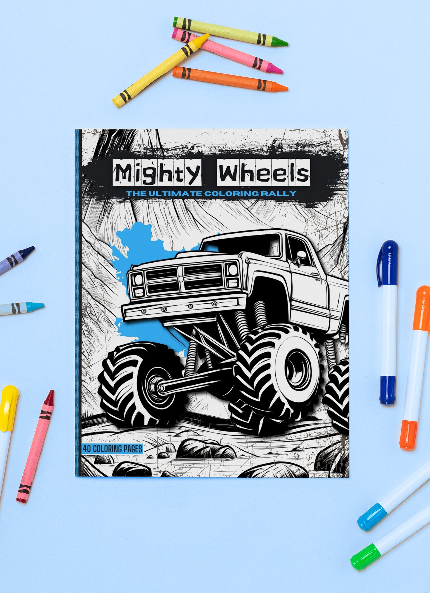 Mighty Wheels – The Ultimate Coloring Rally