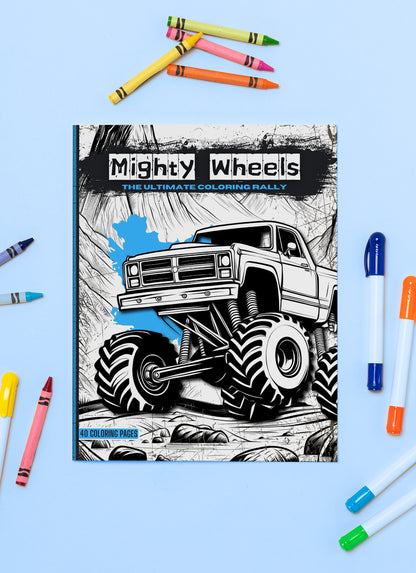 Mighty Wheels – The Ultimate Coloring Rally