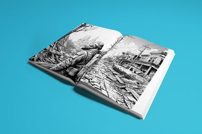 Apocalyptic Landscapes – Coloring Book Vol. 2