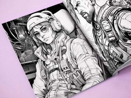 Apocalyptic Landscapes – Coloring Book Vol. 3