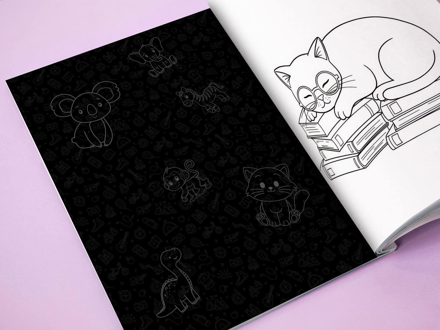 Crayonimals: Adorable Animals to Color and Love