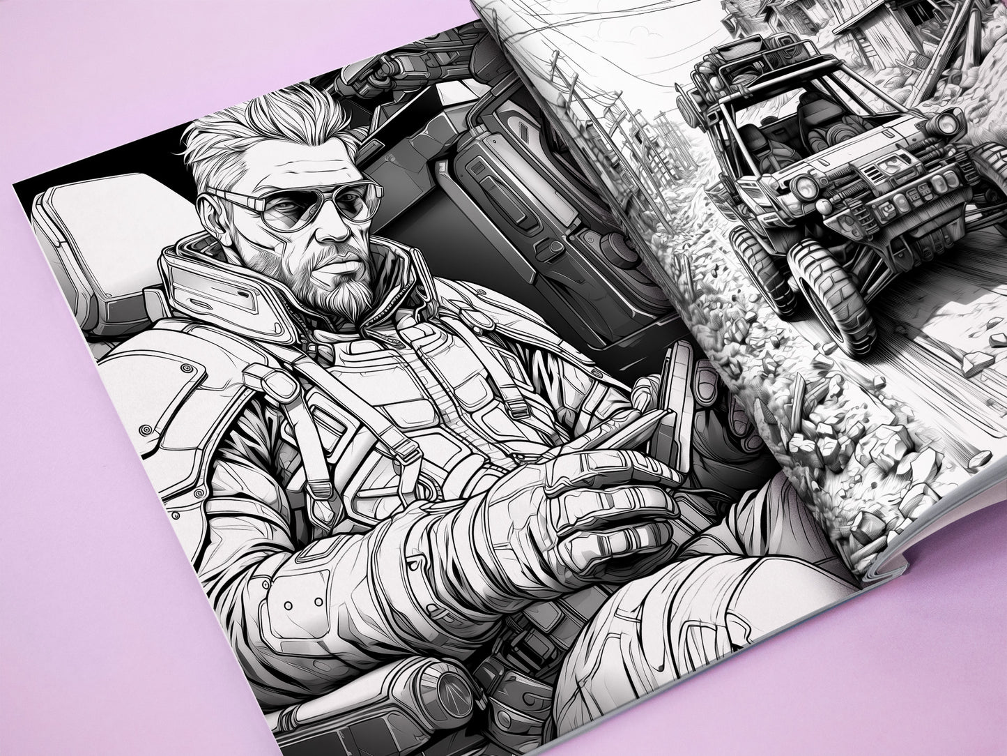 Apocalyptic Landscapes – Coloring Book Vol. 1