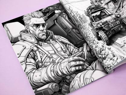 Apocalyptic Landscapes – Coloring Book Vol. 1