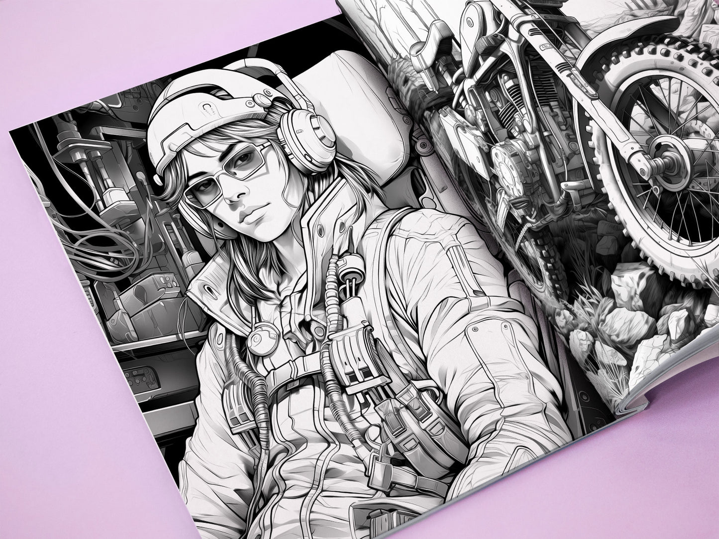 Apocalyptic Landscapes – Coloring Book Vol. 2