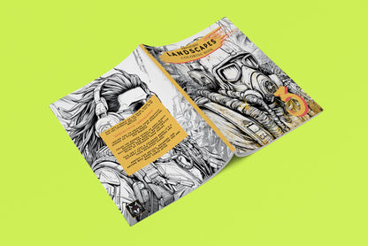 Apocalyptic Landscapes – Coloring Book Vol. 3
