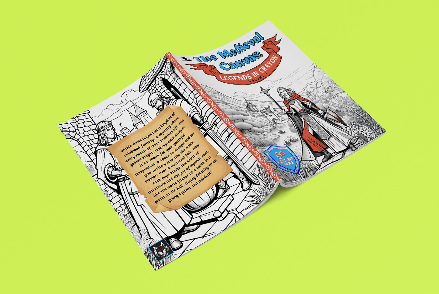 The Medieval Canvas – Legends in Crayon (Volume I)