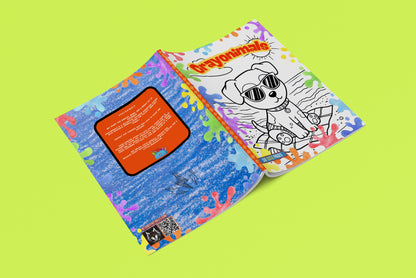 Crayonimals: Adorable Animals to Color and Love