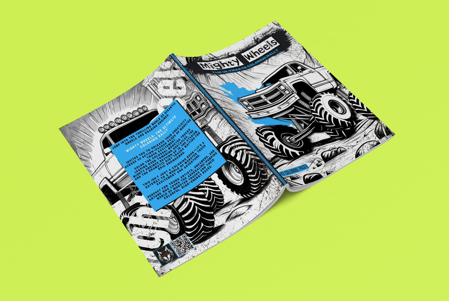 Mighty Wheels – The Ultimate Coloring Rally