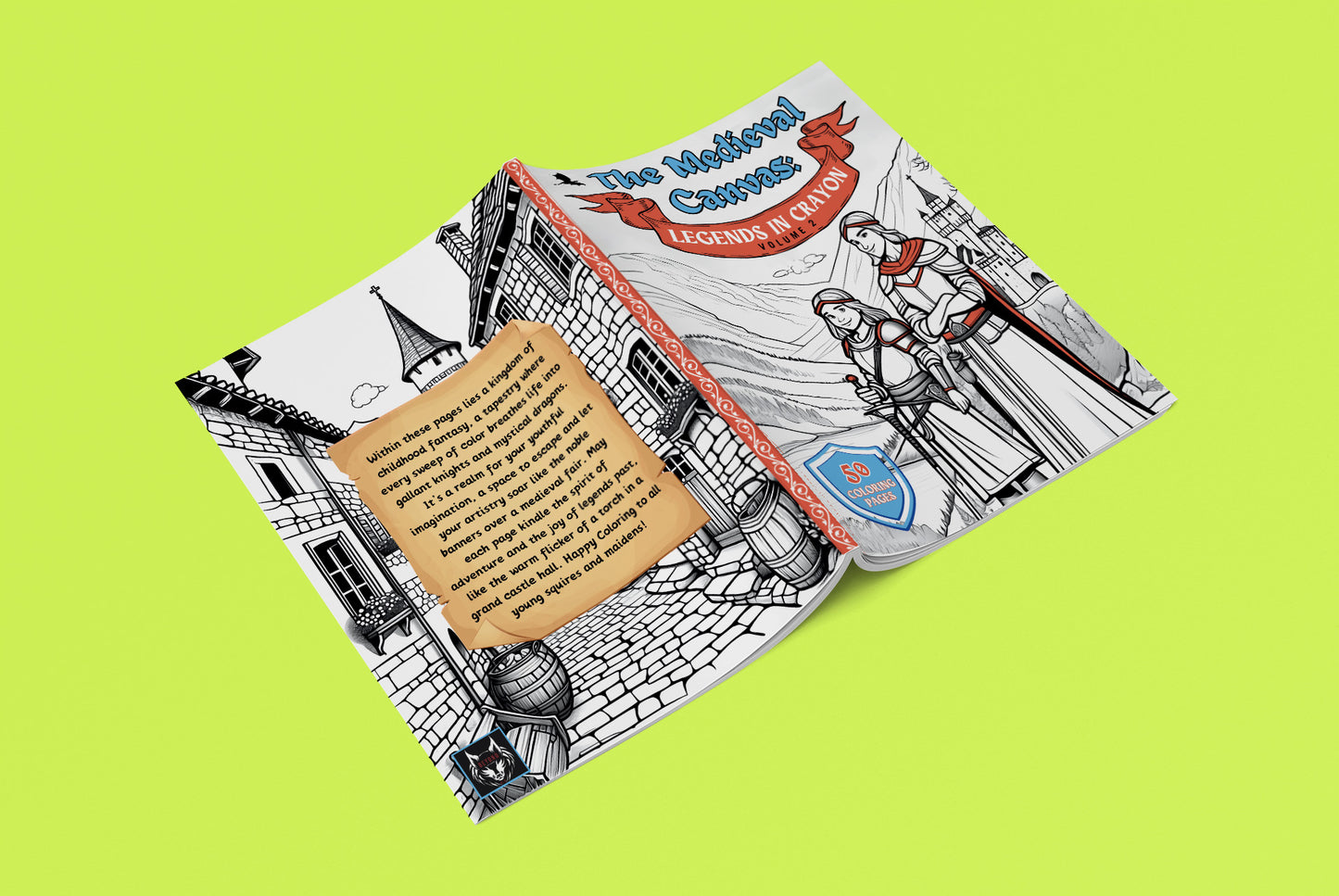 The Medieval Canvas – Legends in Crayon (Volume II)