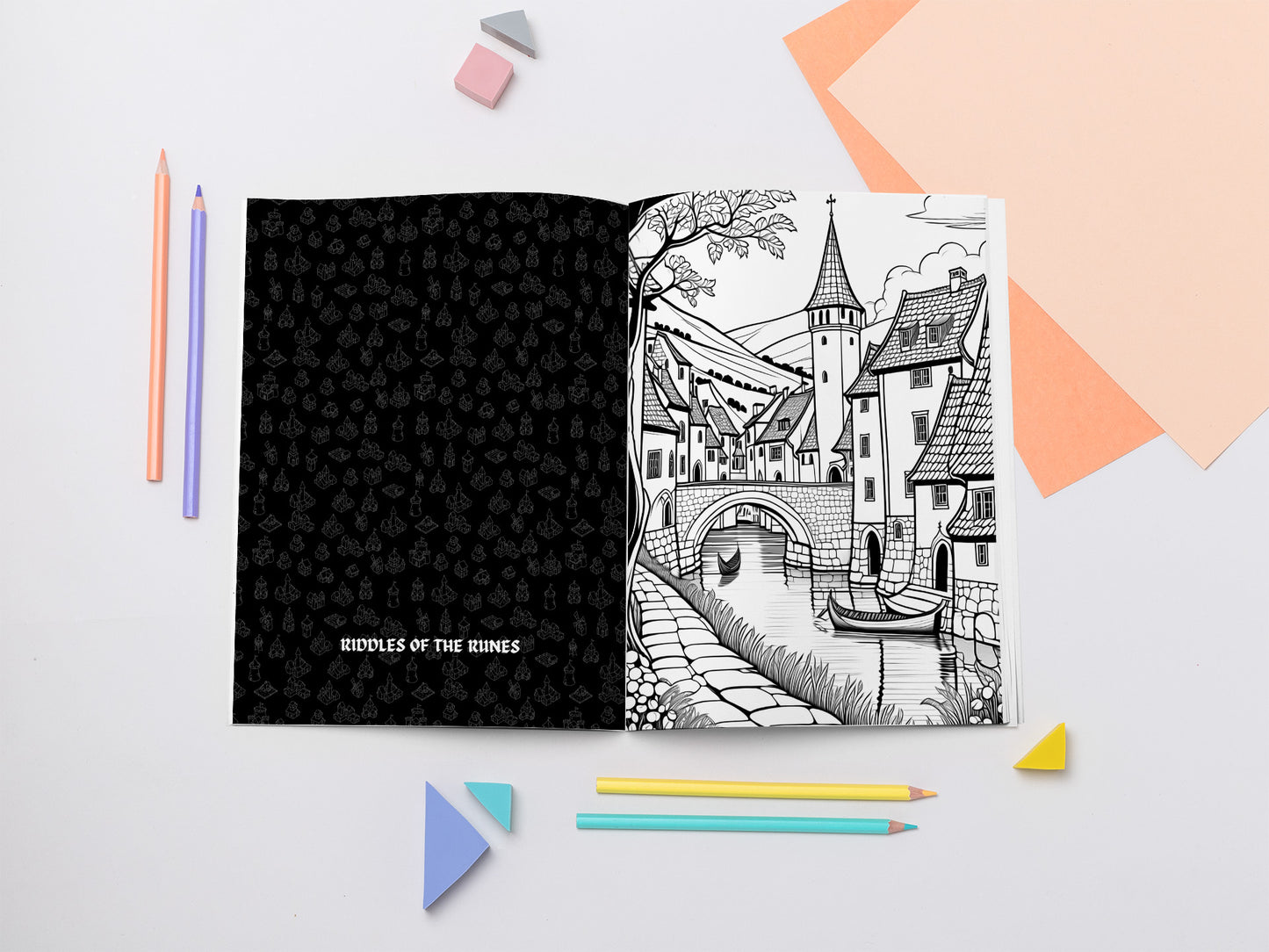 The Medieval Canvas – Legends in Crayon (Volume I)