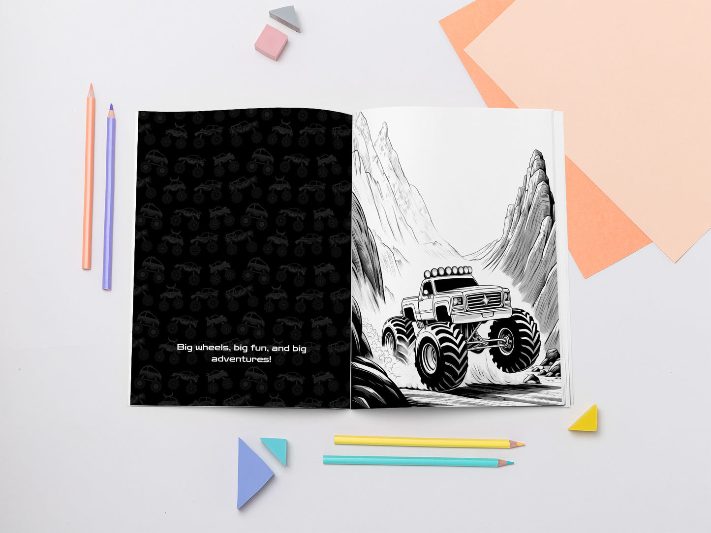 Mighty Wheels – The Ultimate Coloring Rally