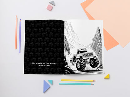 Mighty Wheels – The Ultimate Coloring Rally