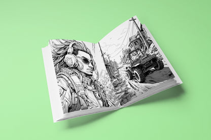 Apocalyptic Landscapes – Coloring Book Vol. 3