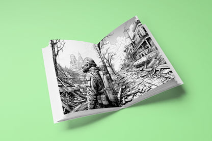 Apocalyptic Landscapes – Coloring Book Vol. 2