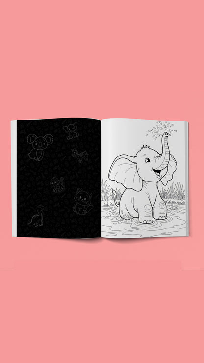Crayonimals: Adorable Animals to Color and Love