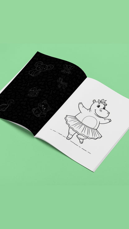 Crayonimals: Adorable Animals to Color and Love