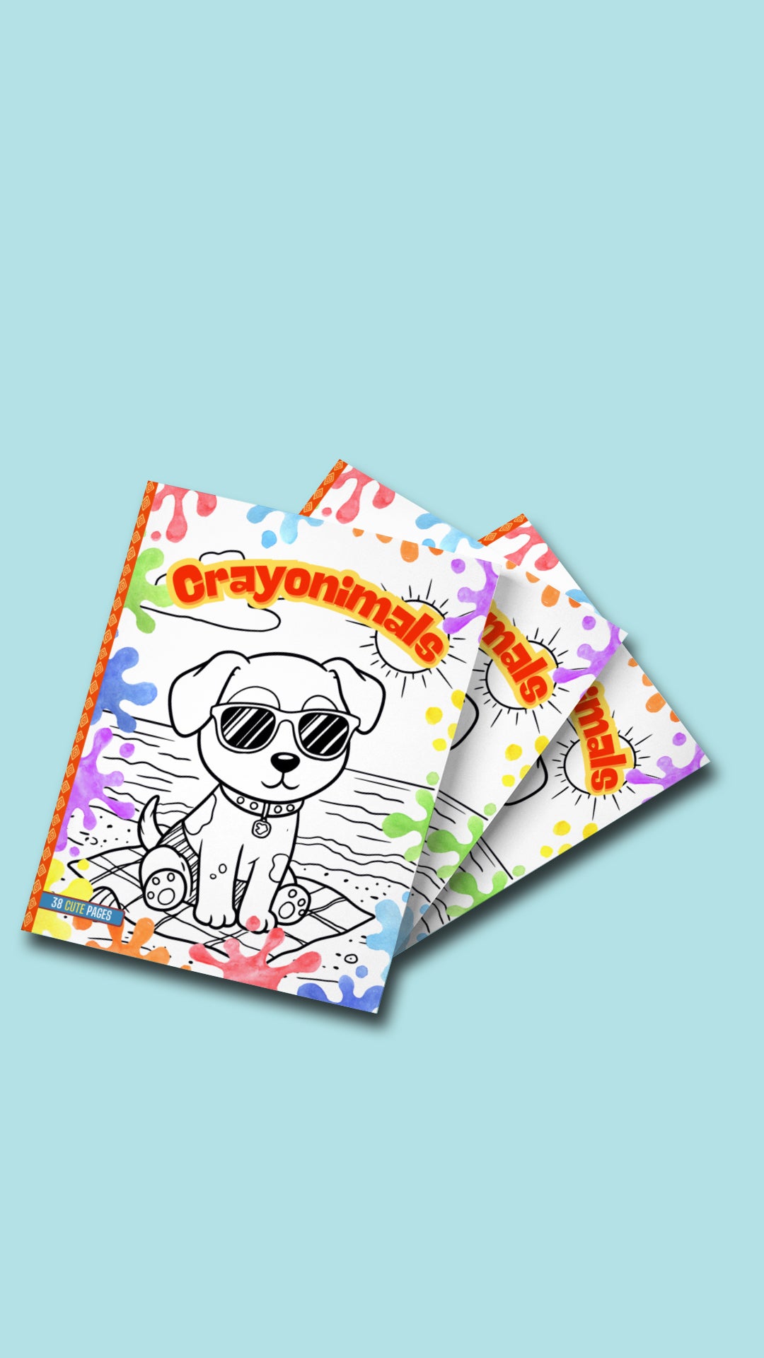 Crayonimals: Adorable Animals to Color and Love