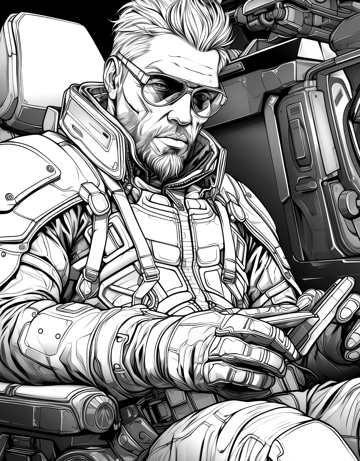 Apocalyptic Landscapes – Coloring Book Vol. 1