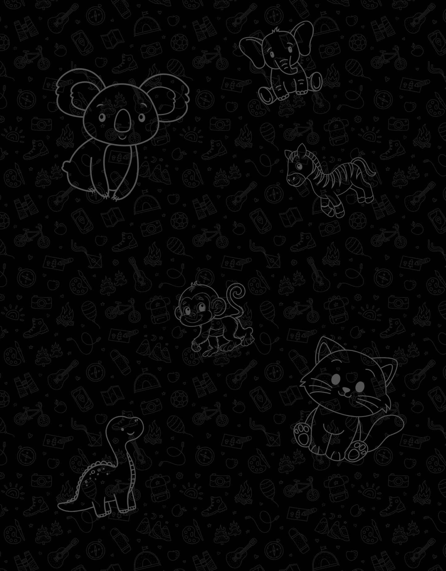 Crayonimals: Adorable Animals to Color and Love