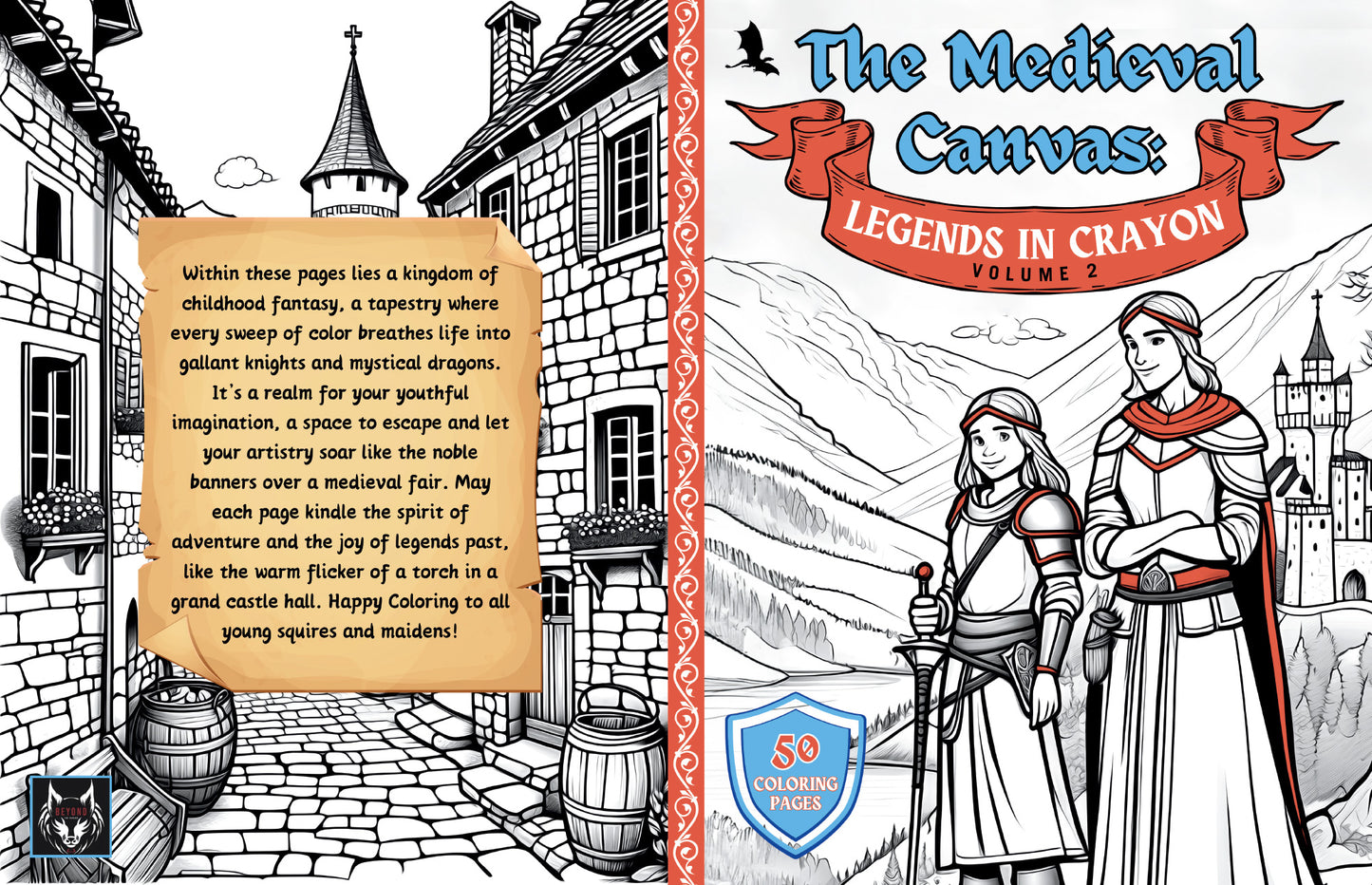 The Medieval Canvas – Legends in Crayon (Volume II)