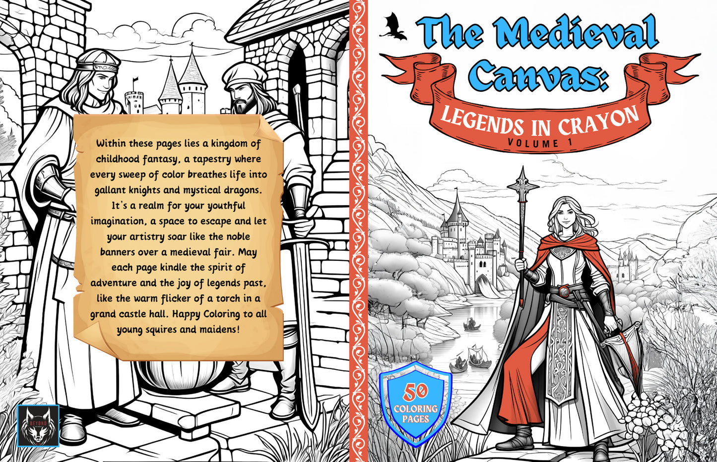The Medieval Canvas – Legends in Crayon (Volume I)