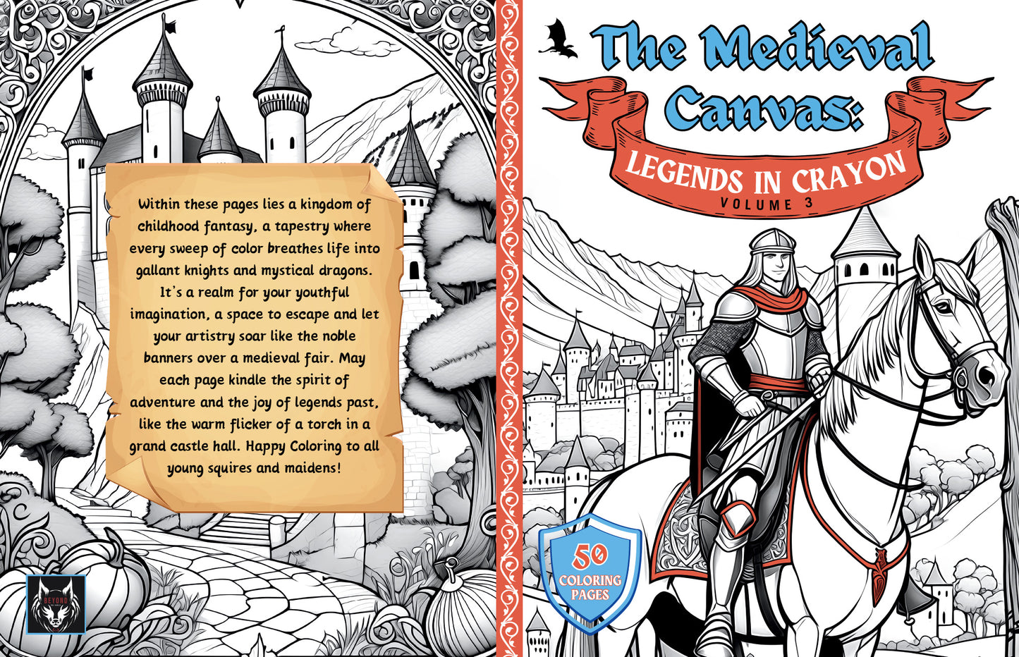 The Medieval Canvas – Legends in Crayon (Volume III)