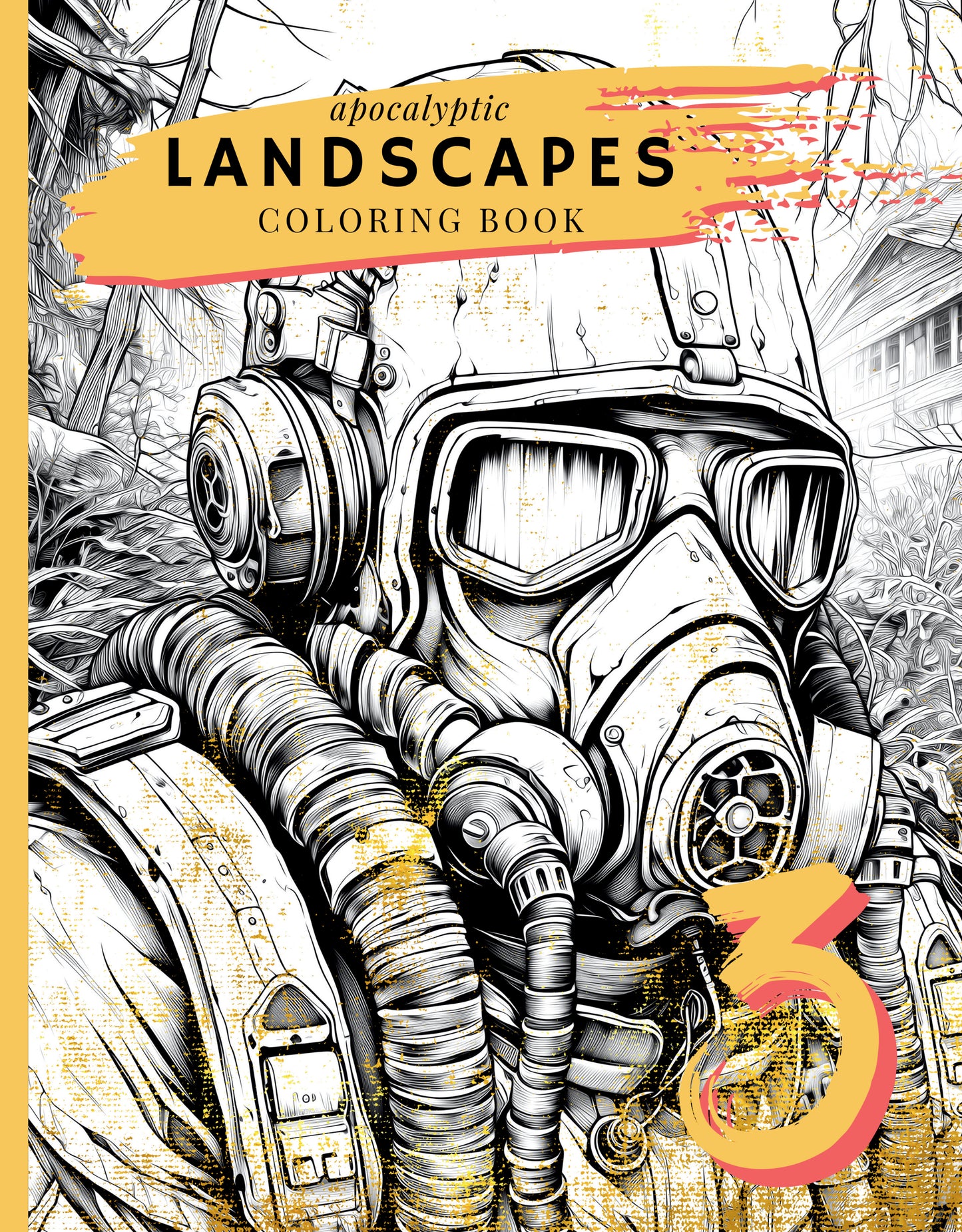 Apocalyptic Landscapes – Coloring Book Vol. 3