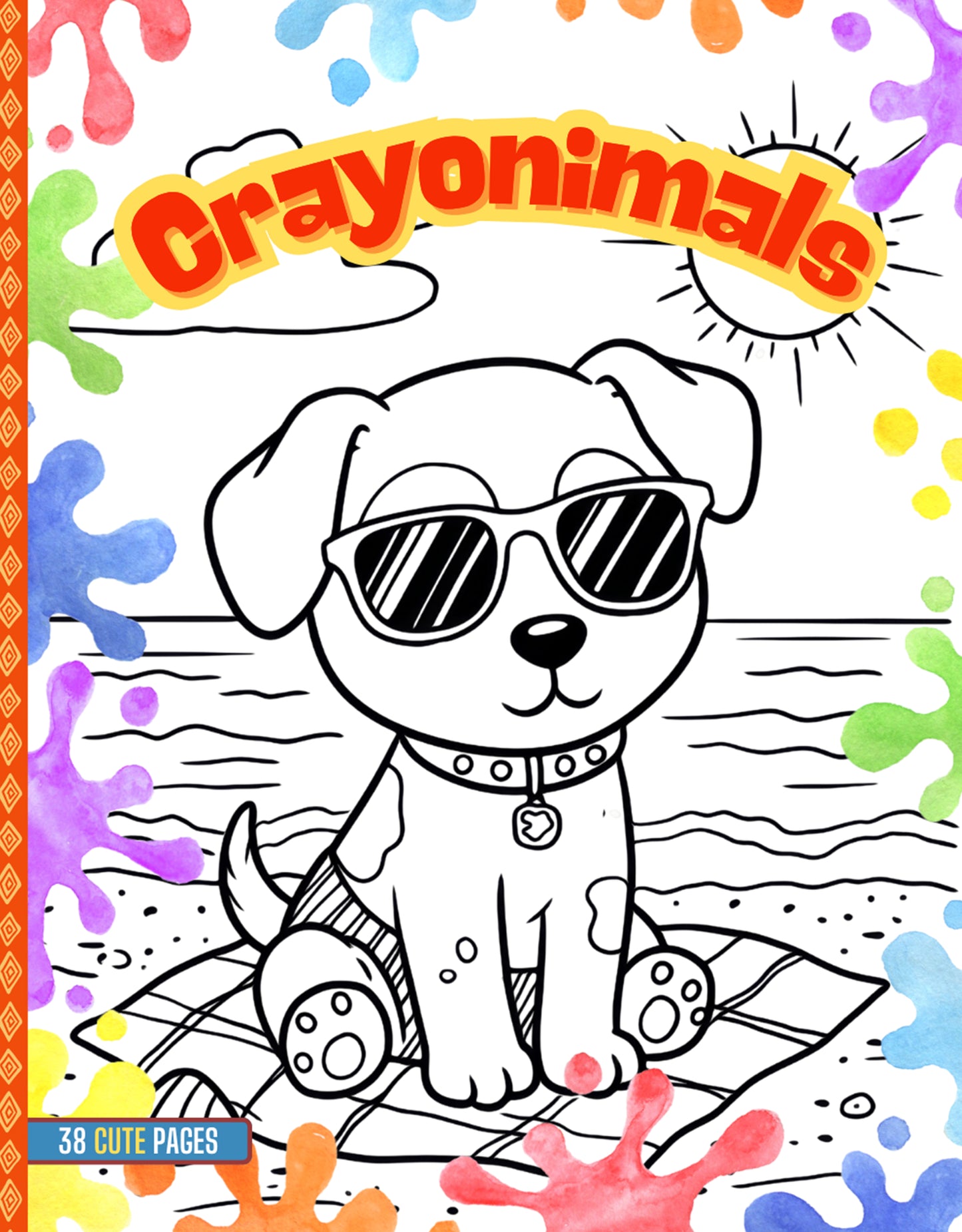 Crayonimals: Adorable Animals to Color and Love